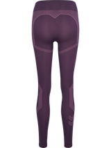 hummel Women's Mindful Training Power Seamless Mid Waist Tights-2