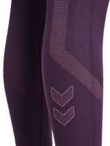 hummel Women's Mindful Training Power Seamless Mid Waist Tights-4