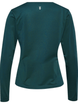 hummel Women's Mindful Training Aura Mesh Long Sleeve T-Shirt-2
