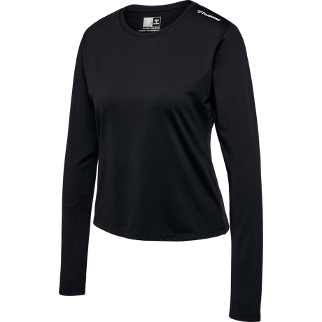 hummel Women's Mindful Training Aura Mesh Long Sleeve T-Shirt-1