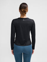hummel Women's Mindful Training Aura Mesh Long Sleeve T-Shirt-6