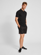 hummel Men's Red Classic Polo-4