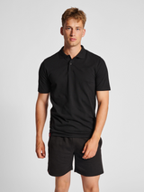 hummel Men's Red Classic Polo-5