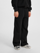 hummel Youth Loose Wide Leg Sweatpants Bee-5