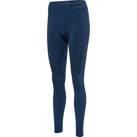 hummel Women's Mindful Training Shaping Seamless Mid Waist Tights-1