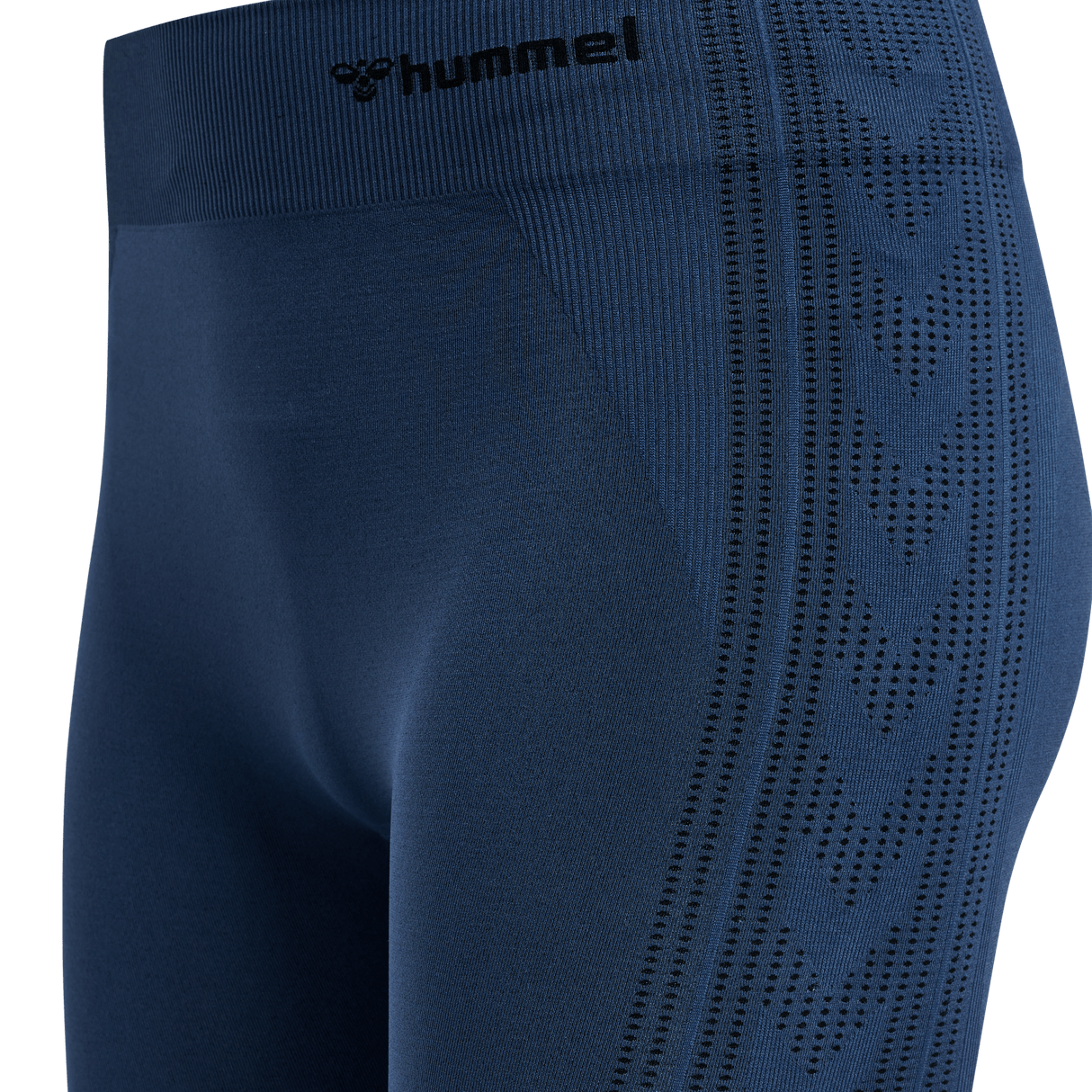 hummel Women's Mindful Training Shaping Seamless Mid Waist Tights-3