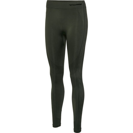 hummel Women's Mindful Training Shaping Seamless Mid Waist Tights-1