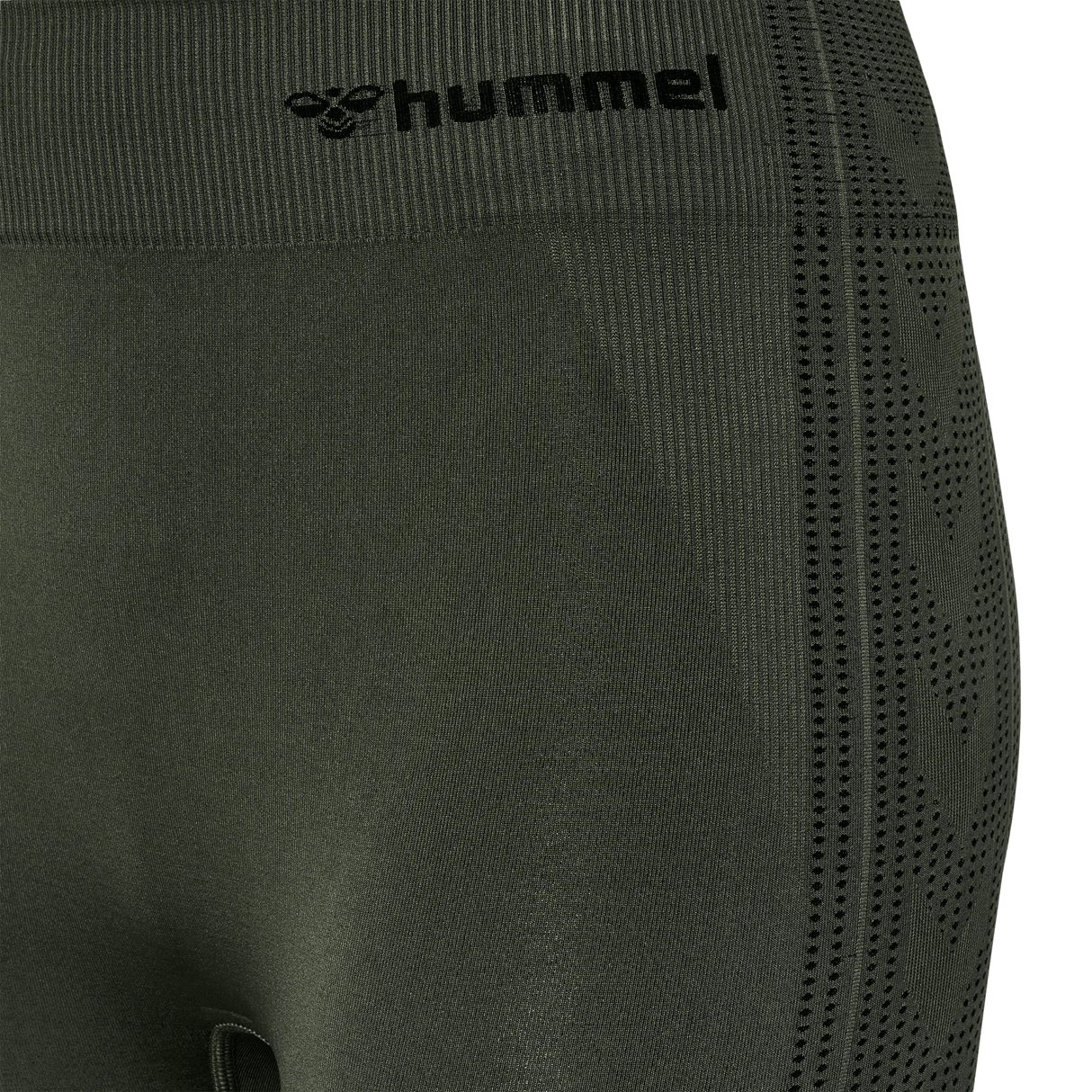 hummel Women's Mindful Training Shaping Seamless Mid Waist Tights-3