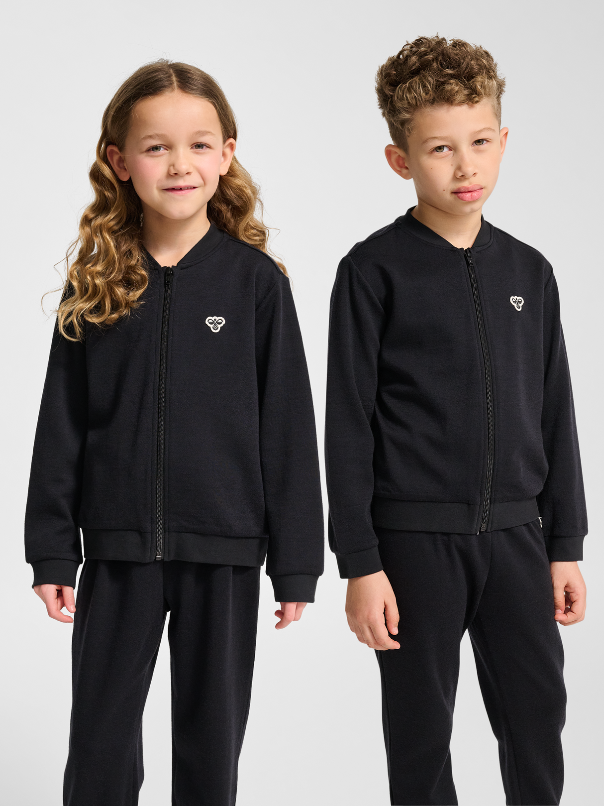 hummel Youth Wool Zip Jacket Bee-5