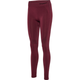 hummel Women's Mindful Training Shaping Seamless Mid Waist Tights-1