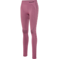 hummel Women's Mindful Training Shaping Seamless Mid Waist Tights-1