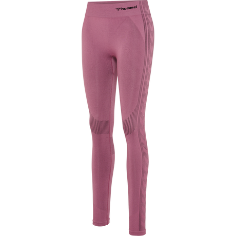 hummel Women's Mindful Training Shaping Seamless Mid Waist Tights-1
