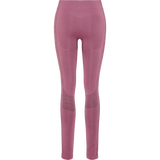 hummel Women's Mindful Training Shaping Seamless Mid Waist Tights-2