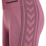 hummel Women's Mindful Training Shaping Seamless Mid Waist Tights-3