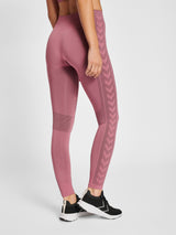 hummel Women's Mindful Training Shaping Seamless Mid Waist Tights-6