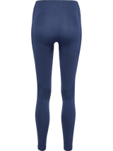 hummel Women's Mindful Training Shaping Seamless Mid Waist Tights-2