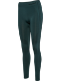 hummel Women's Mindful Training Shaping Seamless Mid Waist Tights-1