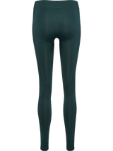 hummel Women's Mindful Training Shaping Seamless Mid Waist Tights-2