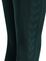 hummel Women's Mindful Training Shaping Seamless Mid Waist Tights-4