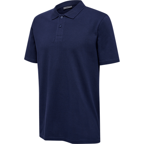 hummel Men's Red Classic Polo-1