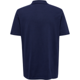 hummel Men's Red Classic Polo-2