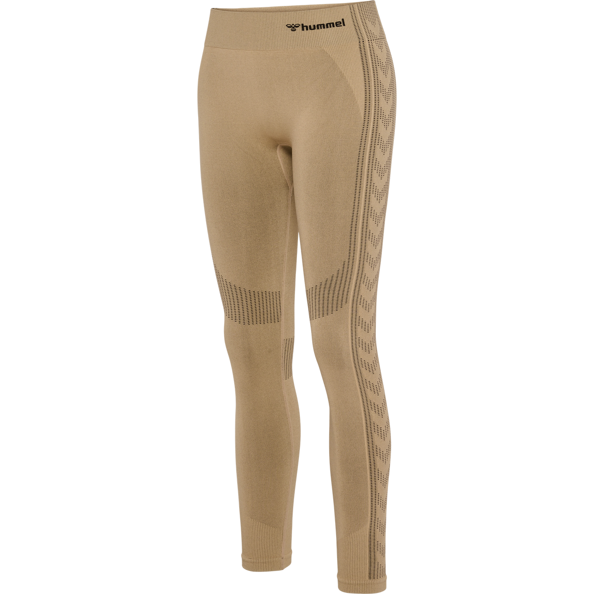 hummel Women's Mindful Training Shaping Seamless Mid Waist Tights-1