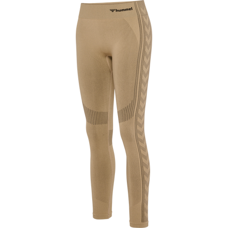 hummel Women's Mindful Training Shaping Seamless Mid Waist Tights-1