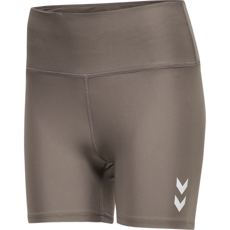 hummel Women's Training Essentials Tola High Waist Shorts-1
