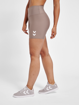 hummel Women's Training Essentials Tola High Waist Shorts-6