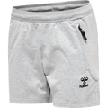 hummel Women's Move Grid Cotton Shorts-1