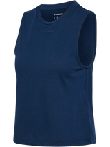 hummel Women's Mindful Training Vanja Shorts Muscle Tank Top-1