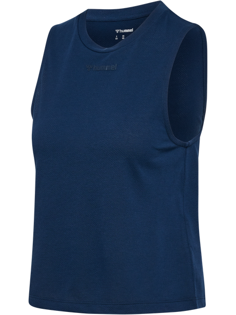 hummel Women's Mindful Training Vanja Shorts Muscle Tank Top-1