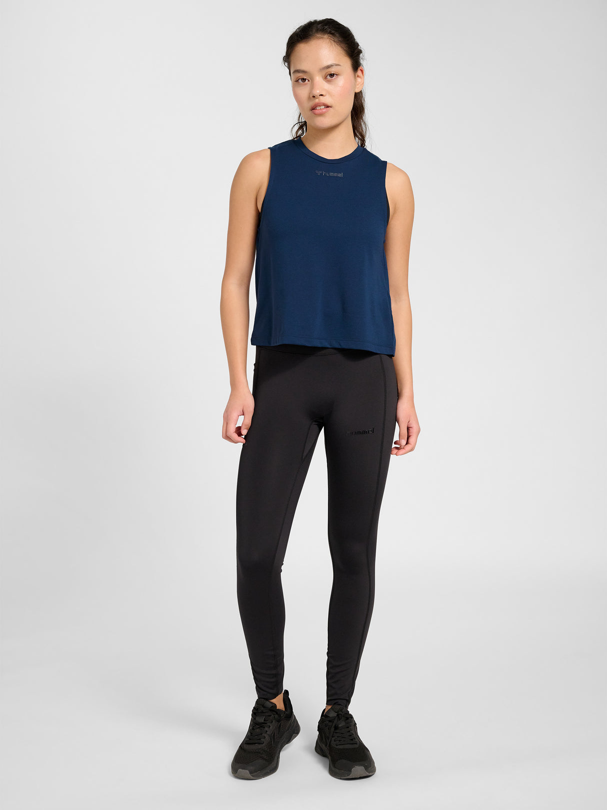 hummel Women's Mindful Training Vanja Shorts Muscle Tank Top-6
