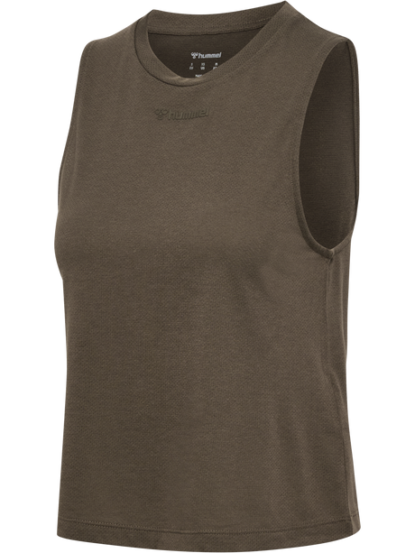 hummel Women's Mindful Training Vanja Shorts Muscle Tank Top-1