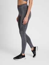 hummel Women's Mindful Training Shaping Seamless Mid Waist Tights-5
