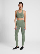 hummel Women's Mindful Training Shaping Seamless Mid Waist Tights-6