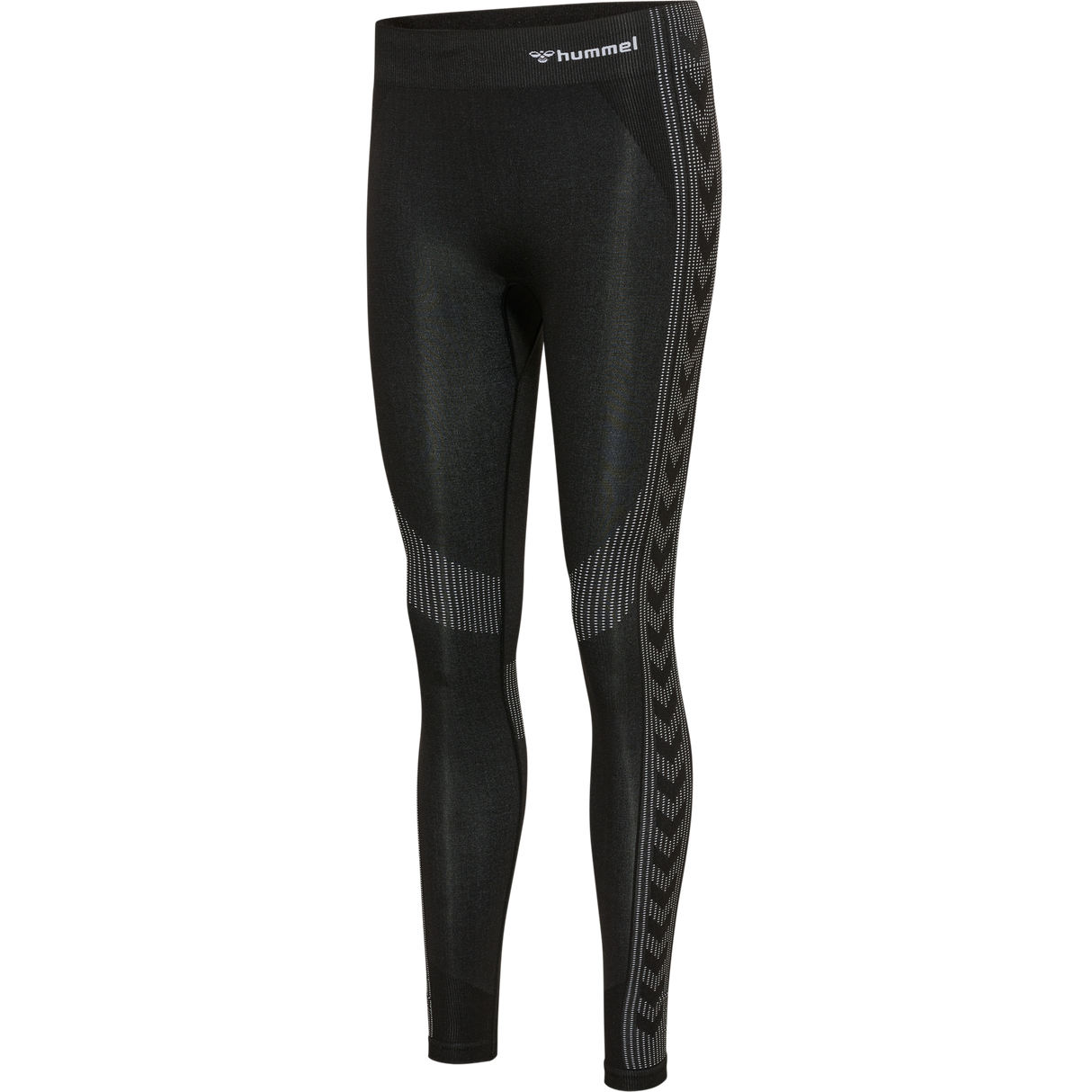 hummel Women's Mindful Training Shaping Seamless Mid Waist Tights-1