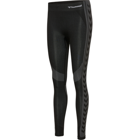 hummel Women's Mindful Training Shaping Seamless Mid Waist Tights-1
