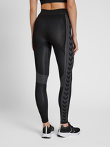 hummel Women's Mindful Training Shaping Seamless Mid Waist Tights-4