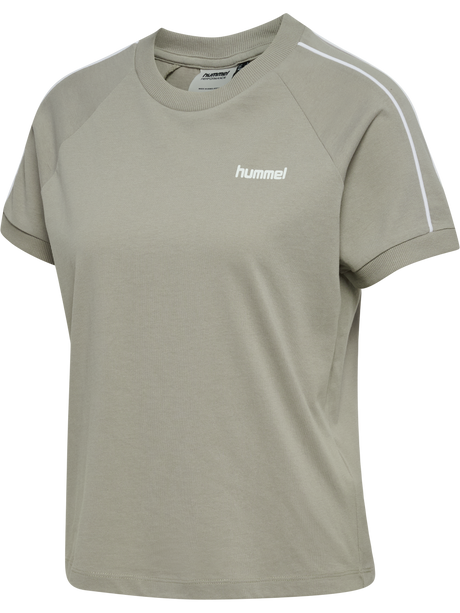 hummel Women's Pulse Piping Short Sleeve T-Shirt-1