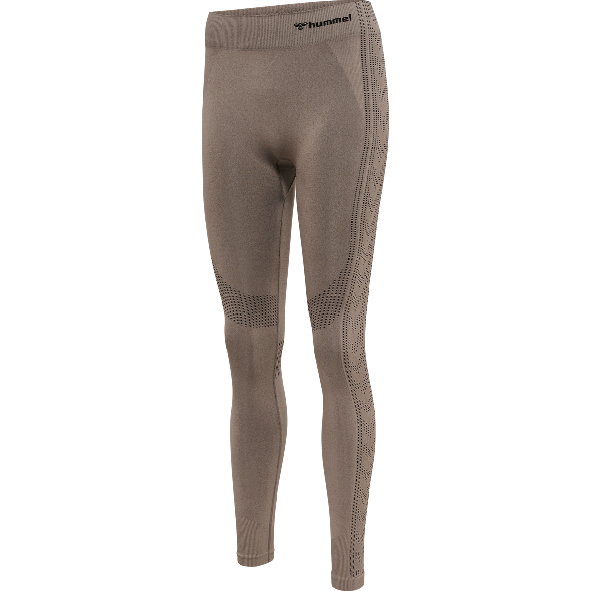 hummel Women's Mindful Training Shaping Seamless Mid Waist Tights-1