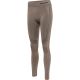hummel Women's Mindful Training Shaping Seamless Mid Waist Tights-1