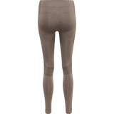 hummel Women's Mindful Training Shaping Seamless Mid Waist Tights-2
