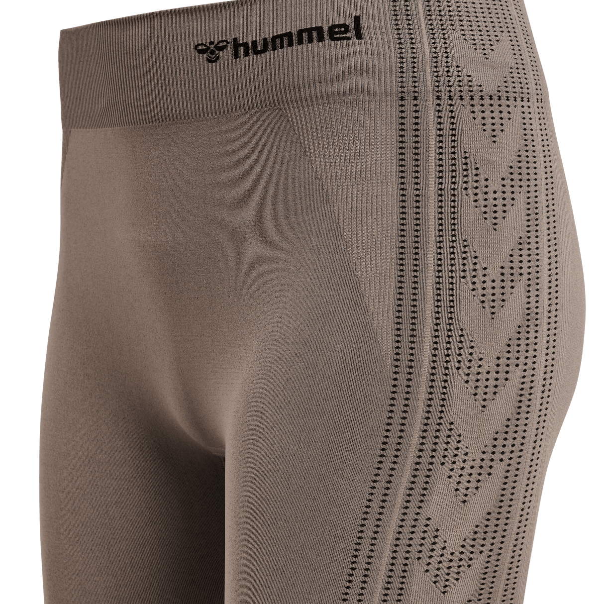 hummel Women's Mindful Training Shaping Seamless Mid Waist Tights-3