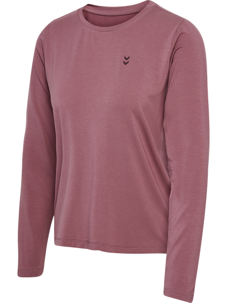 hummel Women's Yoga Soft Loose T-Shirt Long Sleeve-1