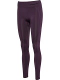 hummel Women's Mindful Training Shaping Seamless Mid Waist Tights-1
