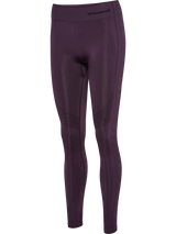 hummel Women's Mindful Training Shaping Seamless Mid Waist Tights-1