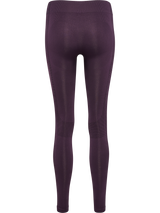 hummel Women's Mindful Training Shaping Seamless Mid Waist Tights-2