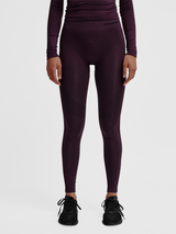 hummel Women's Mindful Training Shaping Seamless Mid Waist Tights-6