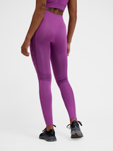 hummel Women's Mindful Training Shaping Seamless Mid Waist Tights-4